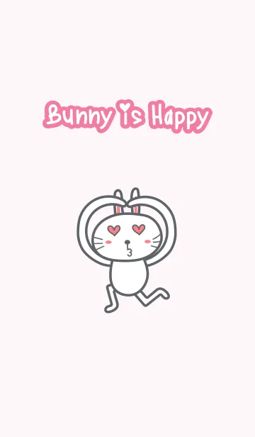 [LINE着せ替え] Bunny is Happyの画像1