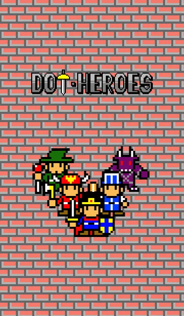 [LINE着せ替え] DOT HEROESの画像1