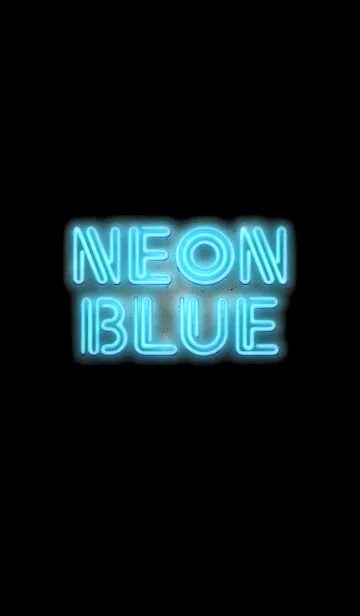 [LINE着せ替え] NEON BLUEの画像1