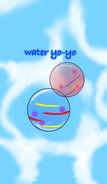 [LINE着せ替え] water yo-yoの画像1