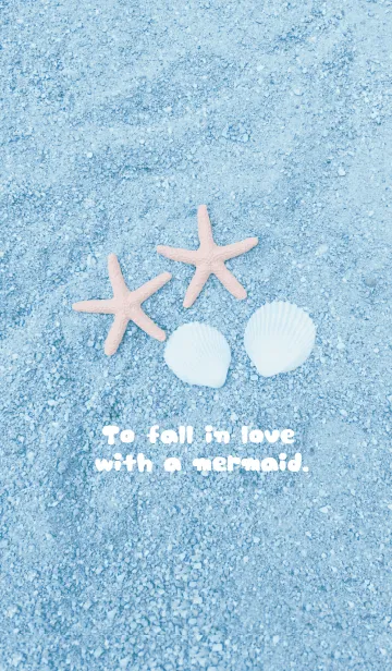 [LINE着せ替え] マーメイドに恋してる。の画像1