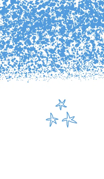 [LINE着せ替え] Starfish on the white beachの画像1