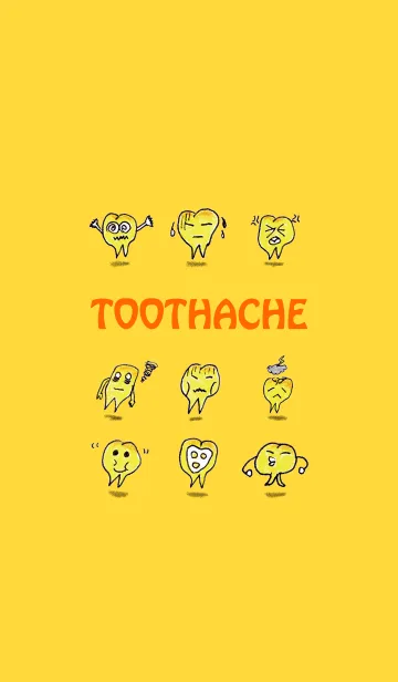 [LINE着せ替え] Toothacheの画像1