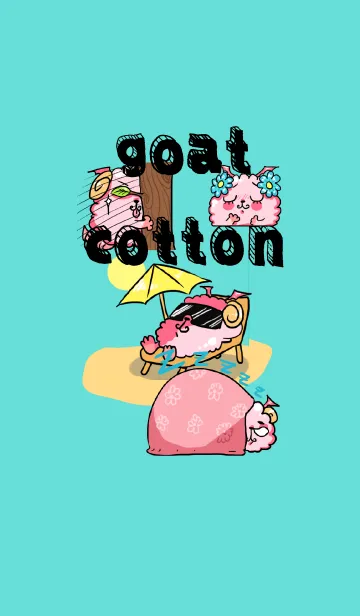 [LINE着せ替え] Little Goat-Cottonの画像1