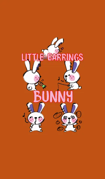 [LINE着せ替え] Little Earrings Bunnyの画像1