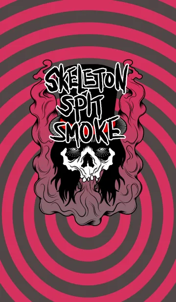[LINE着せ替え] skeleton splt smokeの画像1