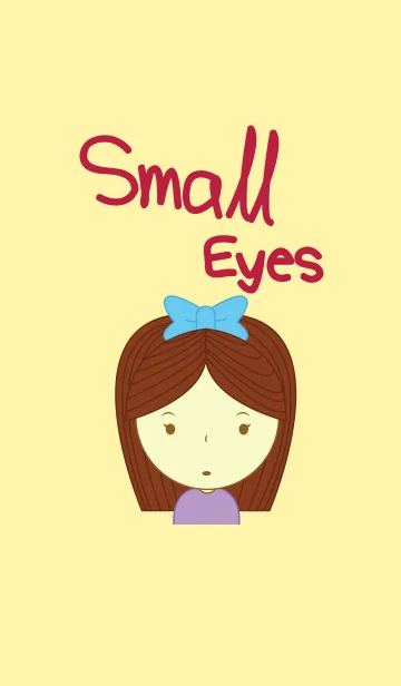 [LINE着せ替え] Small Eyesの画像1