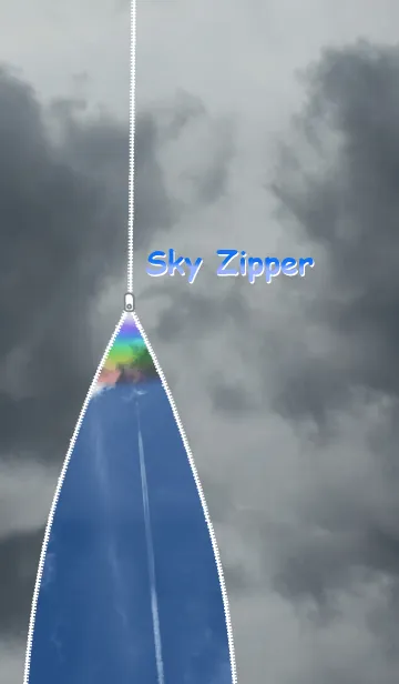 [LINE着せ替え] Sky Zipper ～空のチャック～の画像1