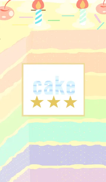 [LINE着せ替え] cake！！の画像1