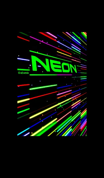 [LINE着せ替え] NEON <光の速度>の画像1