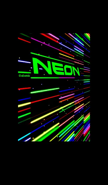 NEON <光の速度>のLINE着せ替え