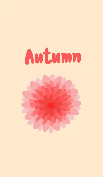 [LINE着せ替え] 秋の古典菊 Autumn Flower Chrysanthemumの画像1