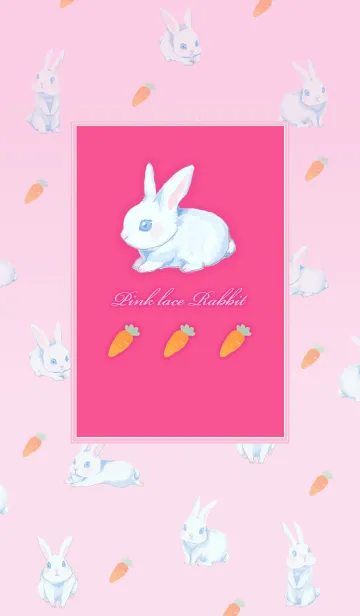 Pink lace Rabbitの着せ替えメイン画像