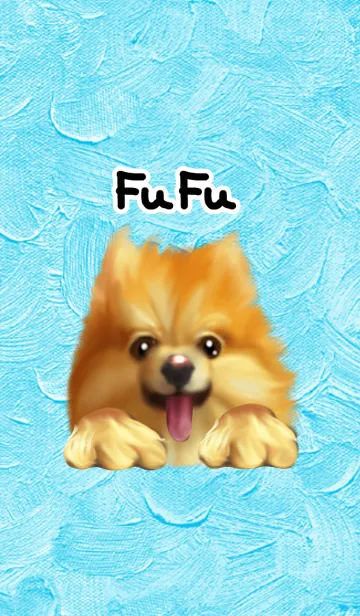 [LINE着せ替え] Fu Fu Pomeranianの画像1