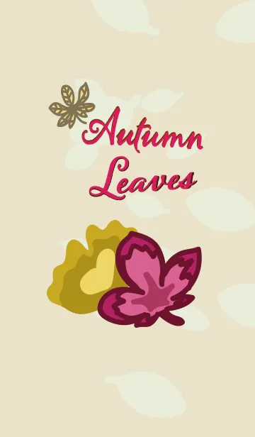 [LINE着せ替え] 秋の落ち葉 Autumn Leavesの画像1