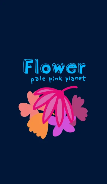ペイルピンク星の花 PalePinkPlanetFlowersの着せ替えメイン画像
