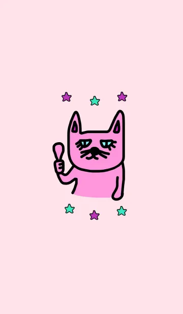 [LINE着せ替え] 青い目のねこ。の画像1