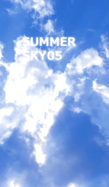 [LINE着せ替え] SUMMER SKY-夏空05の画像1