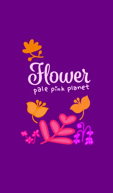 ペイルピンク星の花3PalePinkPlanetFlowersの着せ替えメイン画像