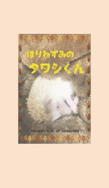 [LINE着せ替え] はりねずみのタワシくんの画像1