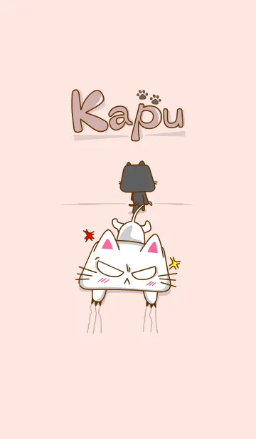 [LINE着せ替え] Kapu the catの画像1