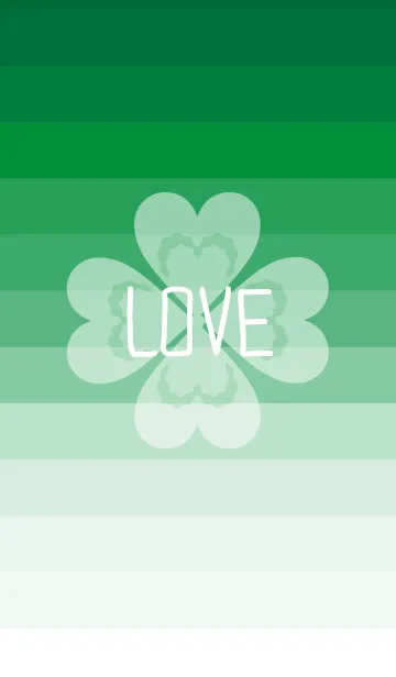 [LINE着せ替え] おそろコーデ-クローバー-の画像1