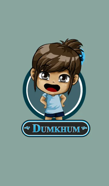 [LINE着せ替え] DUMKHUMの画像1