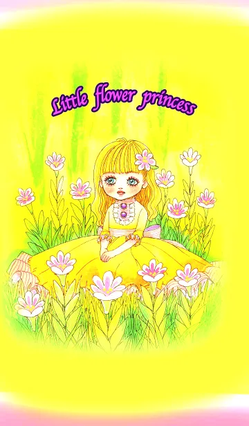 [LINE着せ替え] リトル フラワー プリンセスの画像1