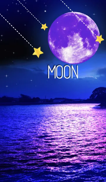 [LINE着せ替え] MOON~月と湖②の画像1