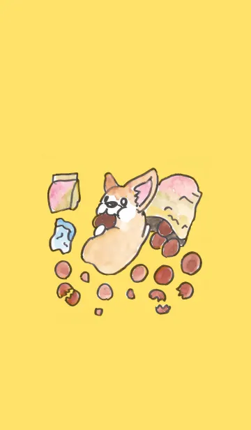 One day of CorgiのLINE着せ替え