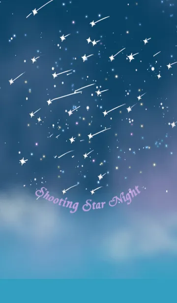 [LINE着せ替え] 流星群の夜の画像1