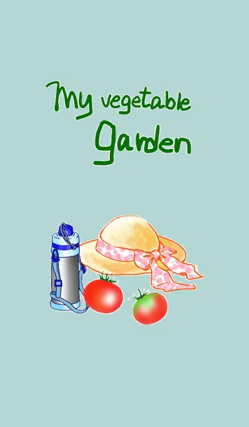 [LINE着せ替え] 家庭菜園の野菜たちの画像1