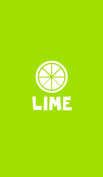 [LINE着せ替え] LIME ライムの画像1