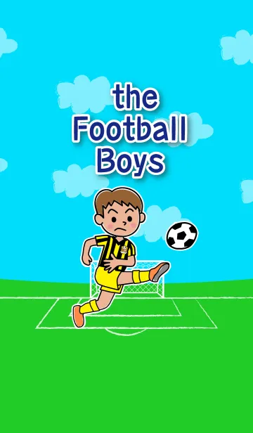 [LINE着せ替え] ザ・サッカー少年の画像1