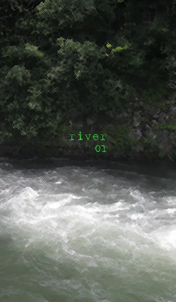 [LINE着せ替え] 小川01(river01)の画像1