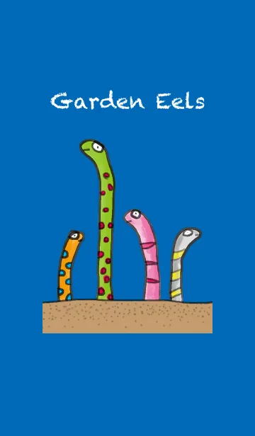 [LINE着せ替え] Garden Eelsの画像1