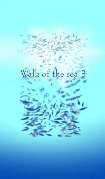 [LINE着せ替え] Walk of the sea 3の画像1