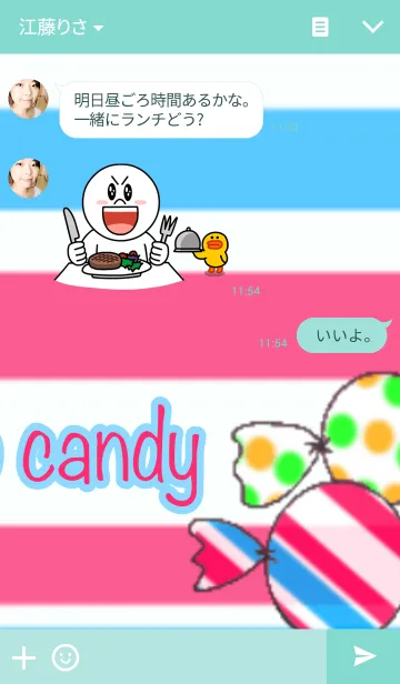 [LINE着せ替え] pop candyの画像3