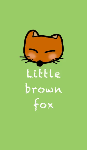 little brown foxのLINE着せ替え