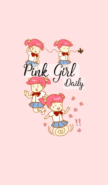 Pink Girl Dailyの着せ替えメイン画像