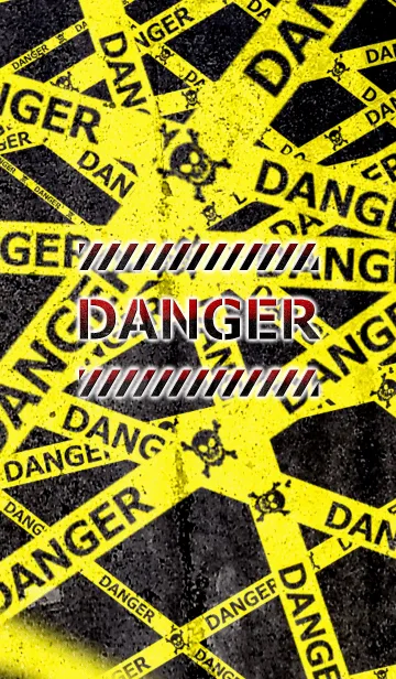 [LINE着せ替え] DANGER-危険！の画像1