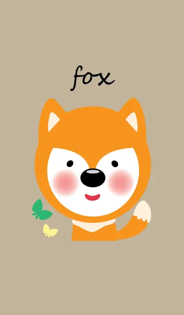 [LINE着せ替え] Fox -kitsune-の画像1