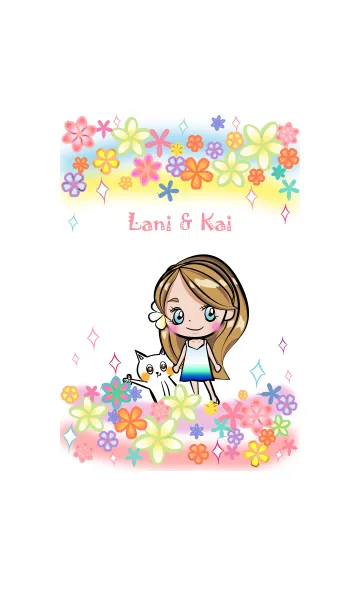 [LINE着せ替え] Lani and Kai Flowersの画像1