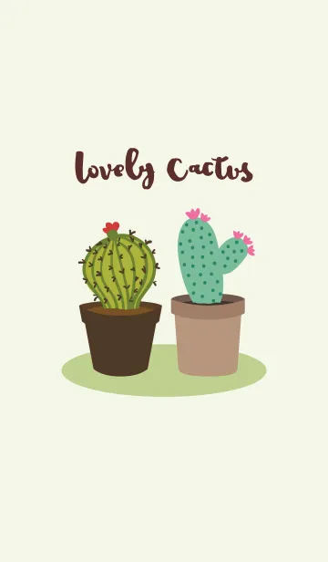 [LINE着せ替え] My Lovely Cactusの画像1