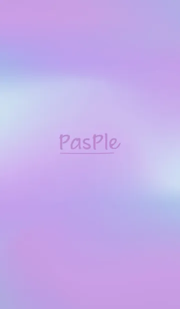 [LINE着せ替え] PasPleの画像1