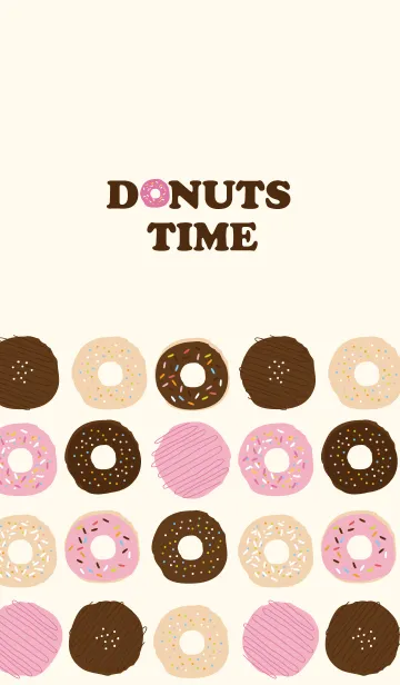 [LINE着せ替え] donuts_timeの画像1