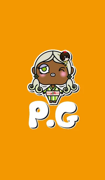 [LINE着せ替え] P.G.5（ポチャグロちゃん）の画像1