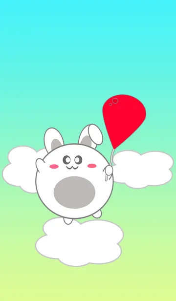 [LINE着せ替え] Cute little rabbitの画像1
