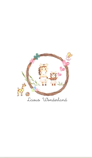 [LINE着せ替え] LCIOUS wonderlandの画像1