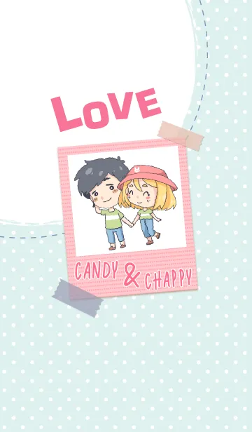 [LINE着せ替え] candy ＆ chappyの画像1